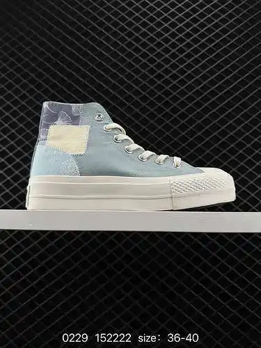 Converse Converse Chuck 97s empalme floral azul y blanco Converse nuevo producto Xiaohongshu zapatos