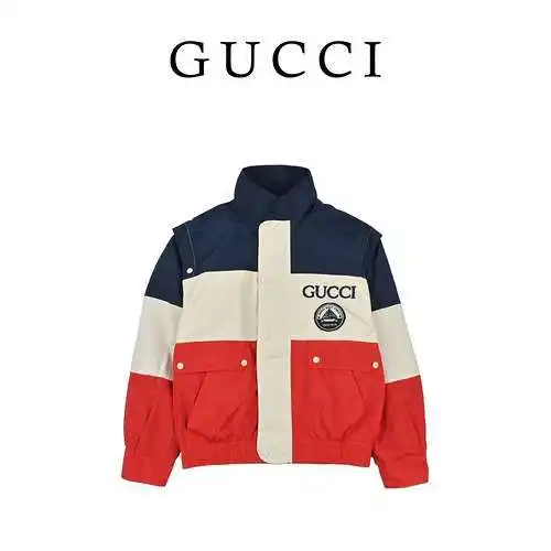 G * cci Gucci 2023 Otoño e invierno nuevo estilo contraste color casual chaleco de dos prendas chaqu