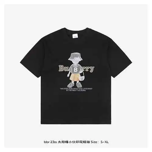 bbr 23ss gorro para el sol niño estampado manga corta