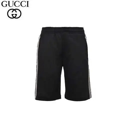 Gu*cci/Gucci 24FW pantalones cortos con estampado de serpiente y logo