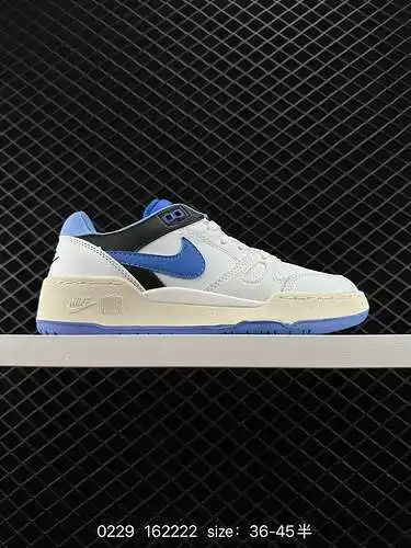Nike Full Force Low cmfy, zapatillas deportivas informales personalizadas de caña baja. Diseño clási