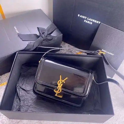 Bolso bandolera YSL Hecho de cuero original importado de primera calidad Versión réplica de alta gam