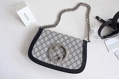Bolso bandolera GG, fabricado en cuero original importado de primera calidad, versión réplica de alt