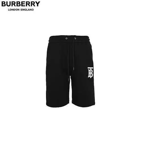 BBR/Burberry 24FW pantalones cortos clásicos con logo grabado