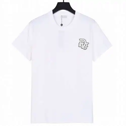 CD Dior 24ss nuevo logo bordado manga corta