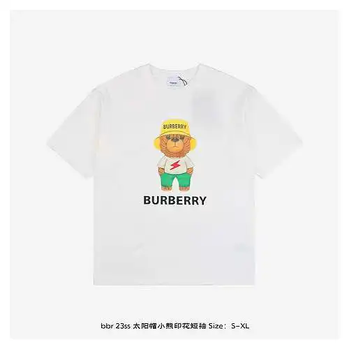 bbr 23ss sun hat bear print short sleeves