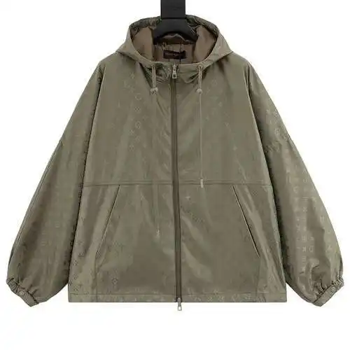 Chaqueta cortavientos con cremallera y estampado Presbyopia de 1V/Louis Vuitton
