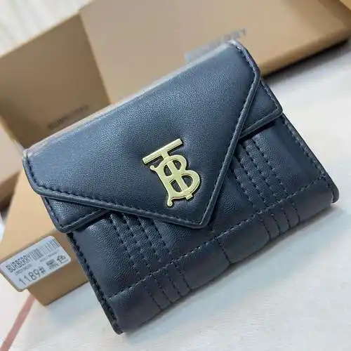 Cartera BBR con clip corto fabricada en piel de vacuno original importada, alta calidad, entrega en 