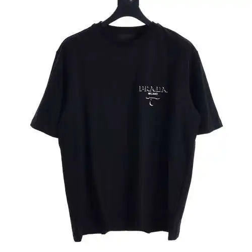 PRD 24 new style triangle logo laminated short-sleeved T-shirt