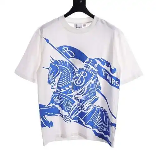 BBR Camiseta de manga corta con estampado de caballo de guerra Royal Knight