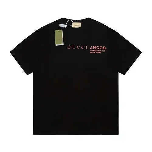 Gu*cci/Gucci 24ss show Ancora short-sleeved black
