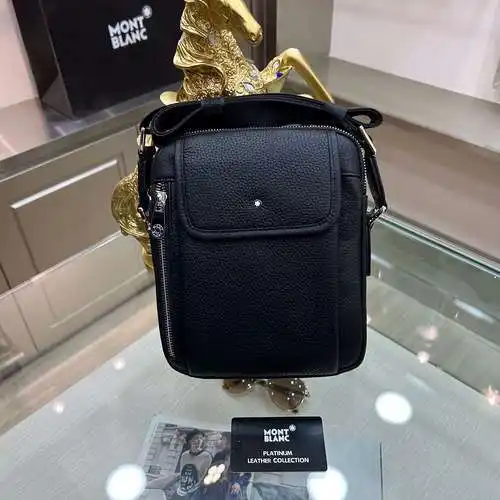 Bolso cruzado especial para hombre Wan@bao, fabricado en piel de vacuno simple original importada, c
