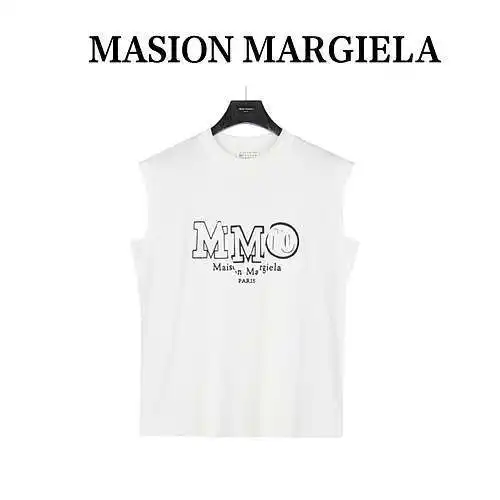 MM/Margiela MM10 chaleco flocado sin mangas