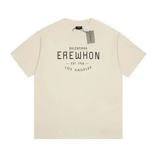 BLCG Balenciaga 24ss EREWHON joint limited series short-sleeved beige P150090888