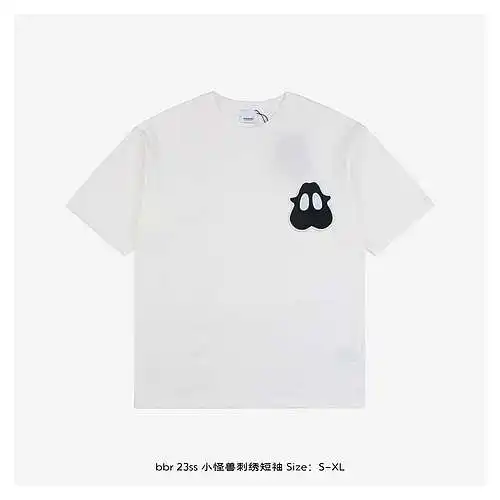 bbr 23ss little monster embroidered short sleeves