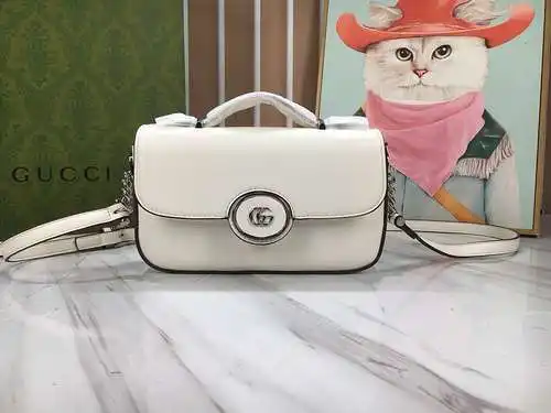 Bolso bandolera GG fabricado en piel de vacuno original importada, calidad de gama alta, factura de 