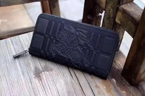 Cartera larga con clip para hombre, fabricada en piel vacuna original importada, alta calidad, entre