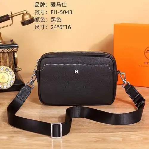 Bolso bandolera para caballero, elaborado en piel vacuna original importada, alta calidad, entrega e