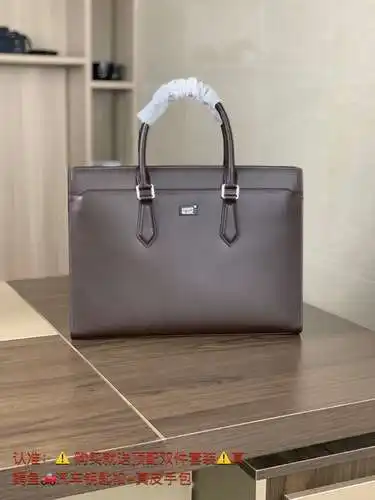 Maletín Wanbao para hombre, fabricado en cuero original importado de primera calidad, versión réplic