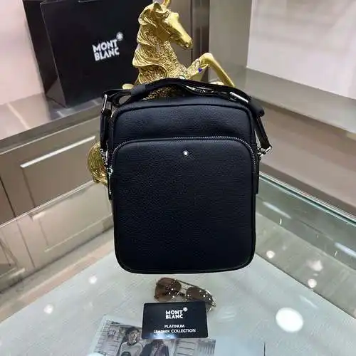 Bolso bandolera especial para hombre Wan@bao, elaborado en piel de vacuno original importada, alta c