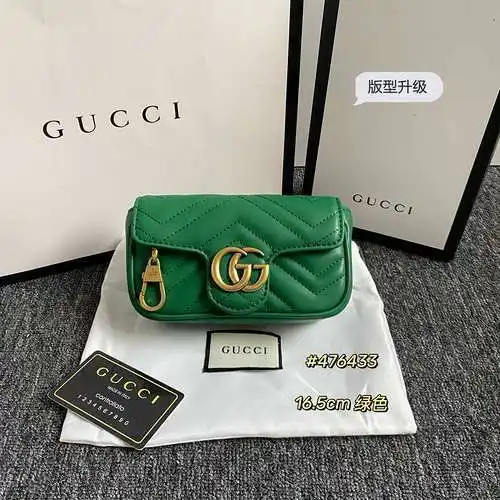 Bolso de cadena GG fabricado en piel de vacuno original importada, alta calidad, entrega en factura 