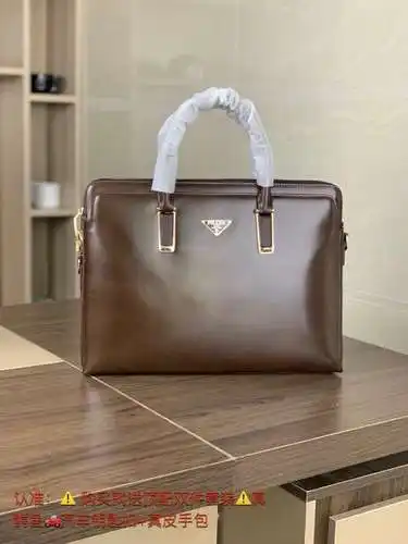 Maletín para hombre de la familia P, fabricado en cuero original importado de primera calidad, versi