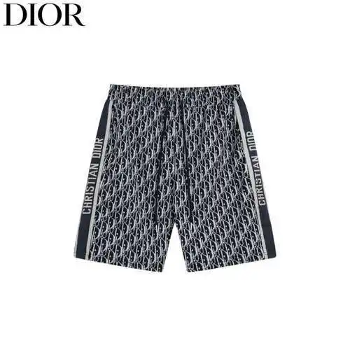 Pantalones cortos con tribanda para presbicia CD/Dior 24FW estampados en toda la prenda