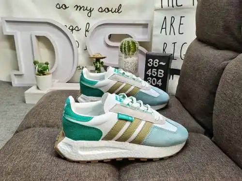 Prototipo adidas Racing 1 Boost 304D a nivel de empresa, serie retro rápida y ligera, zapatillas dep
