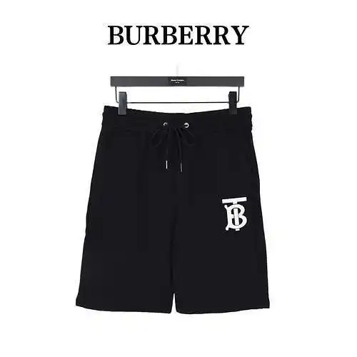 BBR Burberry classic TB limited logo three-dimensional printed shorts