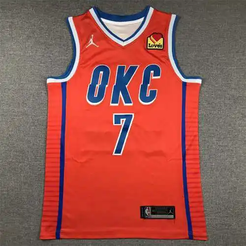 Thunder No. 7 Edición de anuncio de Chet Holmgren Orange