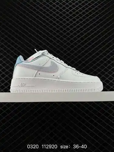 Nike Air Force Low Air Force 1 zapatillas deportivas informales, versátiles y de caña baja. La combi