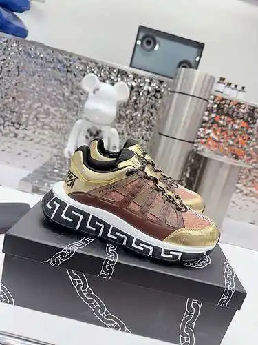 Zapatos Versace para hombre y mujer Código: 0309C80 Talla: 35-46 (personalizado a talla 46, no reemb