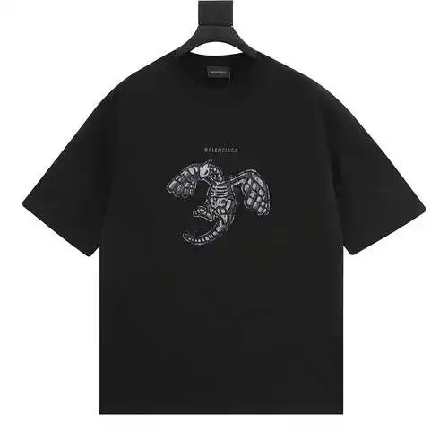 BLCG Year of the Dragon Limited Letter Dragon Print Short Sleeve T-Shirt