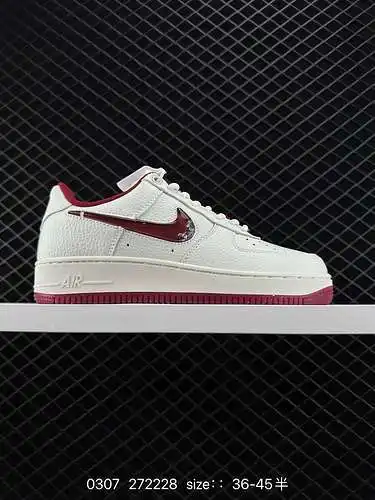 4 Nike Air Force Low “Valentine’s Day” 224 Nuevo producto de San Valentín Zapatillas Air Force One d