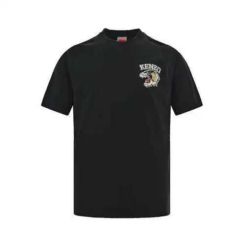 KZ/Kenzo Takada 23ss tiger head embroidered short sleeves