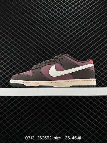 26 Zapatillas Nike Nike Dunk Low Zapatillas de skate retro Zapatillas clásicas. Hecho de cuero natur