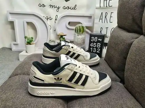 132DAdidas Forum 84 Zapatillas deportivas informales de moda, versátiles, de caña baja y caña baja. 