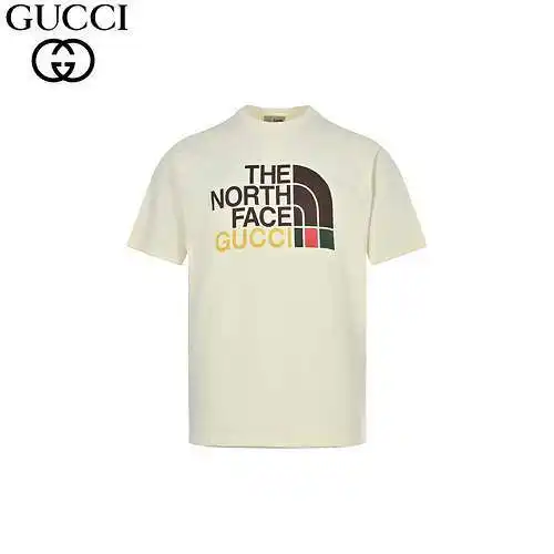 GC/TNF North Face joint model printed short sleeves