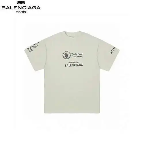 BLCG/Balenciaga Food Plan Printed LOGO Short Sleeves