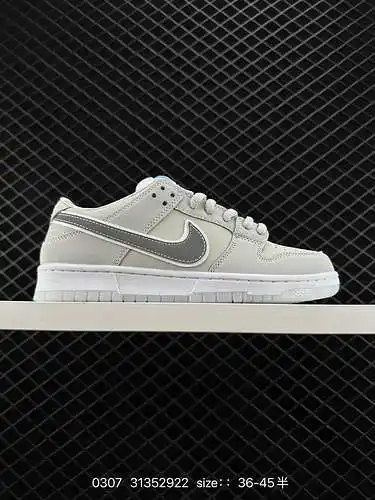 Nike SB Dunk Low series zapatos de skate deportivos informales de caña baja retro. El cojín ZoomAir 