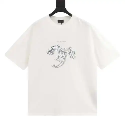 BLCG Year of the Dragon Limited Letter Dragon Print Short Sleeve T-Shirt