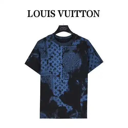 LV/Louis Vuitton cashew flower series short-sleeved T-shirt