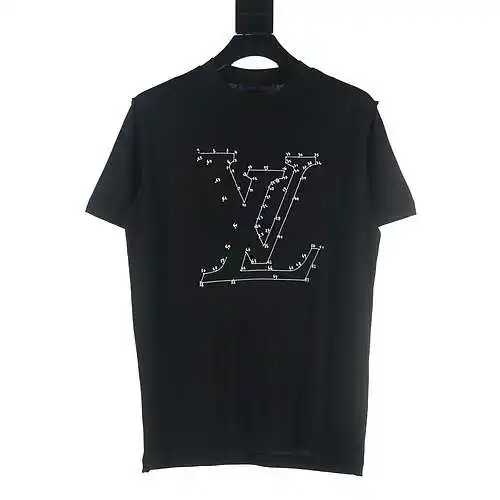 LV Xingxue digital connection short-sleeved T-shirt