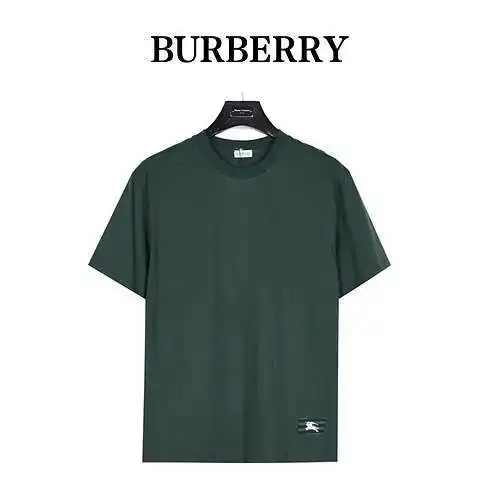 Burberry BBR 24ss logo embroidered short sleeves