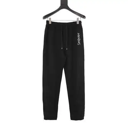 SLP/Saint Laurent pocket embroidered LOGO sports trousers