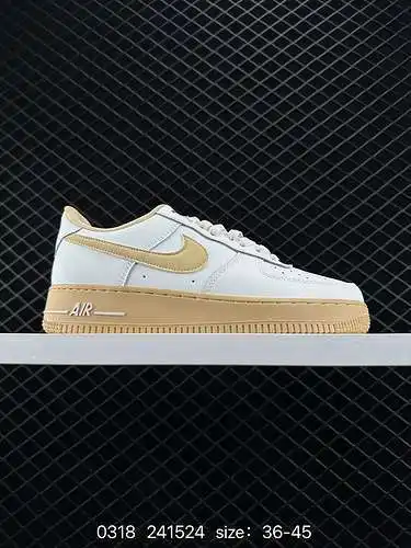 2 Nike Air Force Low Air Force 1 zapatillas deportivas informales, versátiles y de caña baja. La com