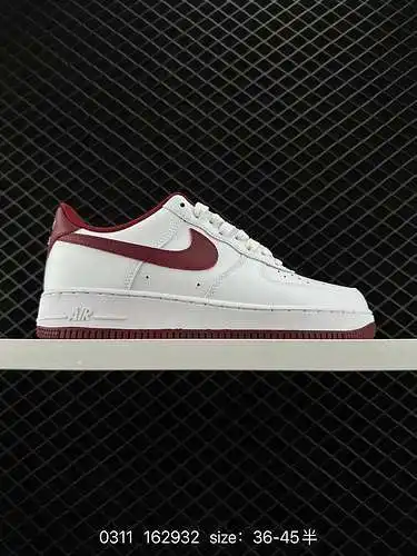 6 Nike Air Force Low Air Force 1 zapatillas deportivas informales, versátiles y de caña baja. La com