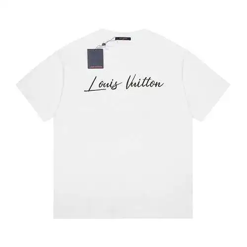 High quality LV Louis Vuitton hot air balloon letter short sleeves