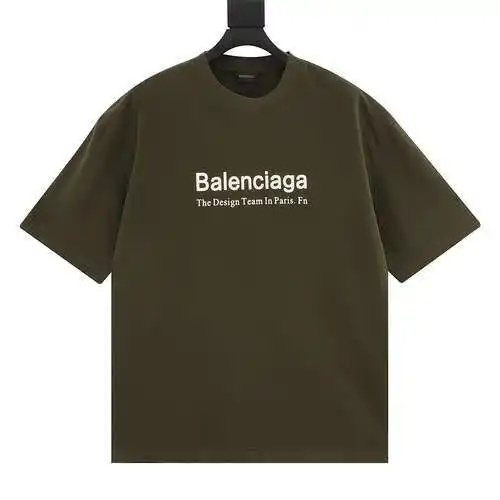 BLCG fashion newspaper letter print short-sleeved T-shirt