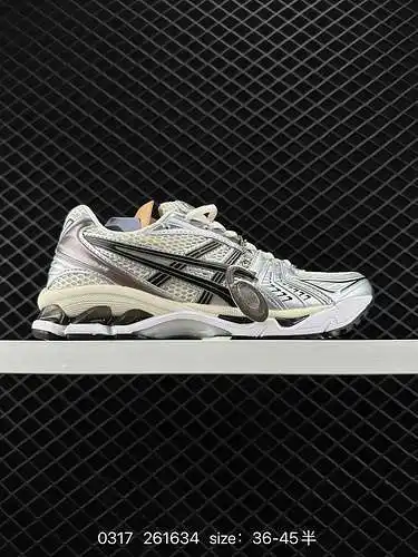 7 Asics Gel-Kayano 4 versión corporativa del calzado deportivo para correr con amortiguación profesi